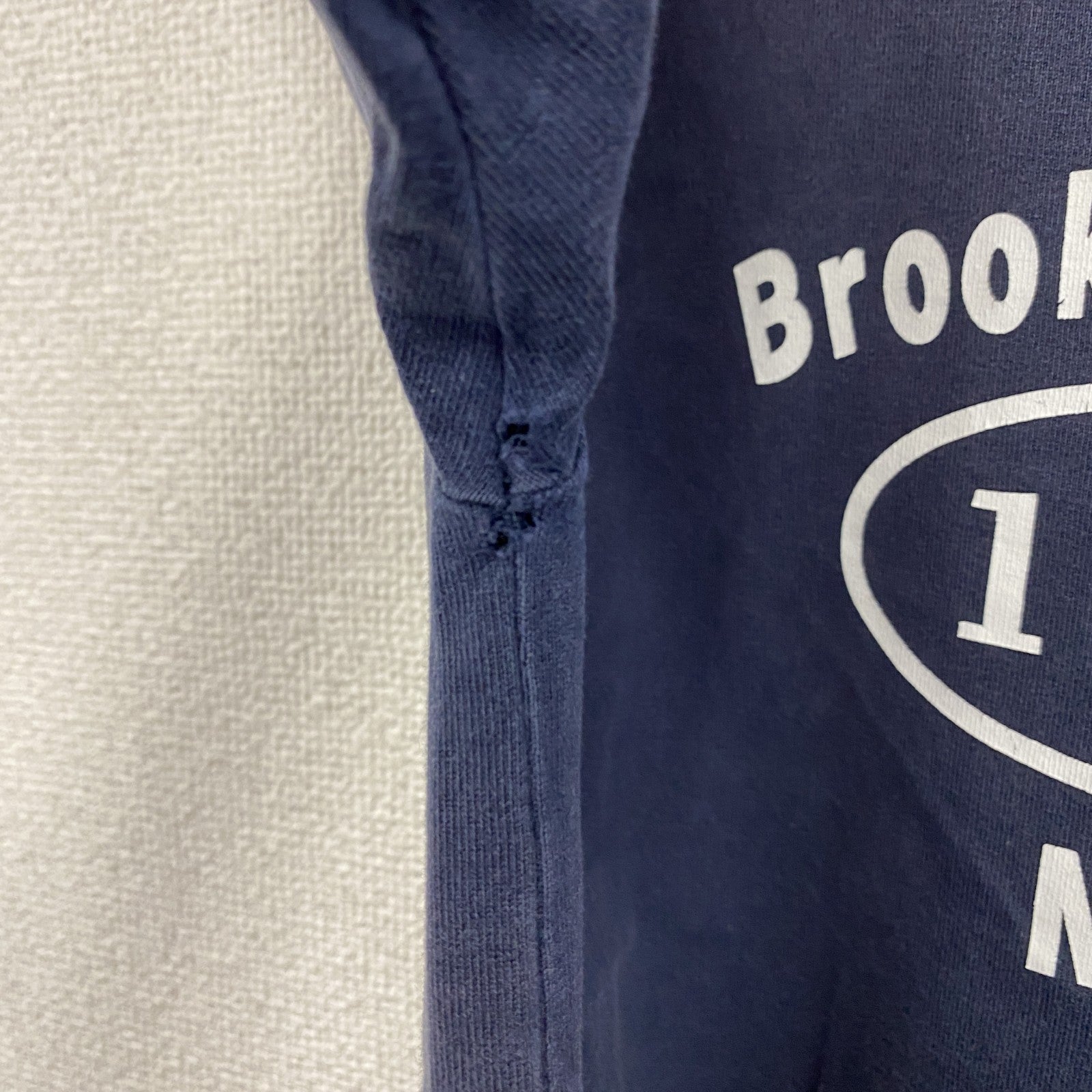 Brooks Brothers 346　ブルックスブラザーズ　半袖プリントTシャツ　紺　ネイビー　Sサイズ