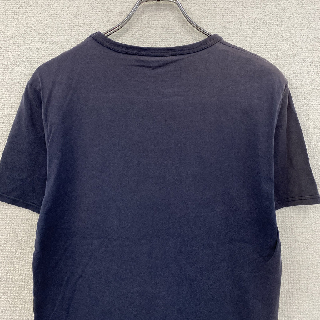 Brooks Brothers 346　ブルックスブラザーズ　半袖プリントTシャツ　紺　ネイビー　Sサイズ
