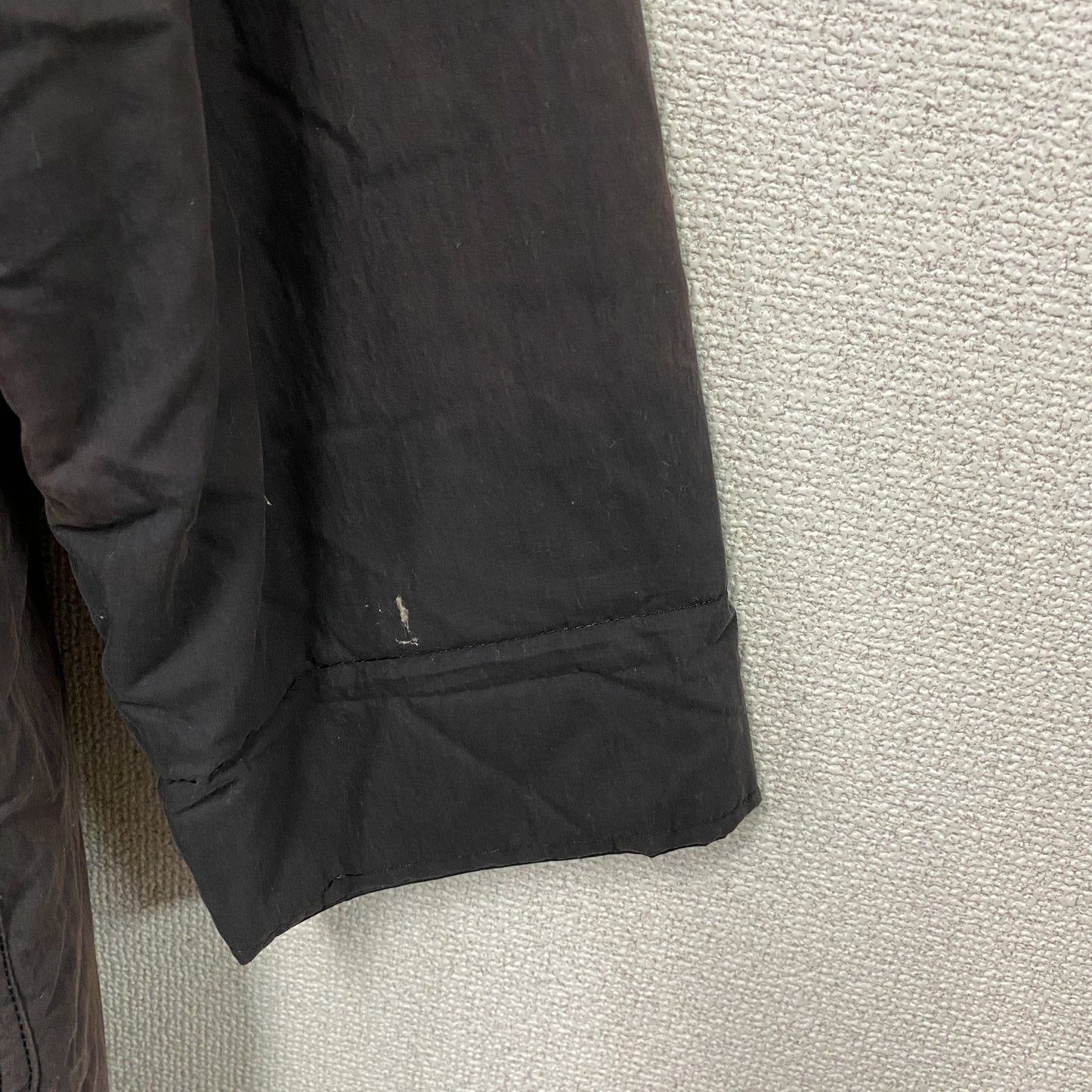 KAMISHIMA CHINAMI　カミシマチナミ　ステンカラーコート　リバーシブル　黒　ブラック