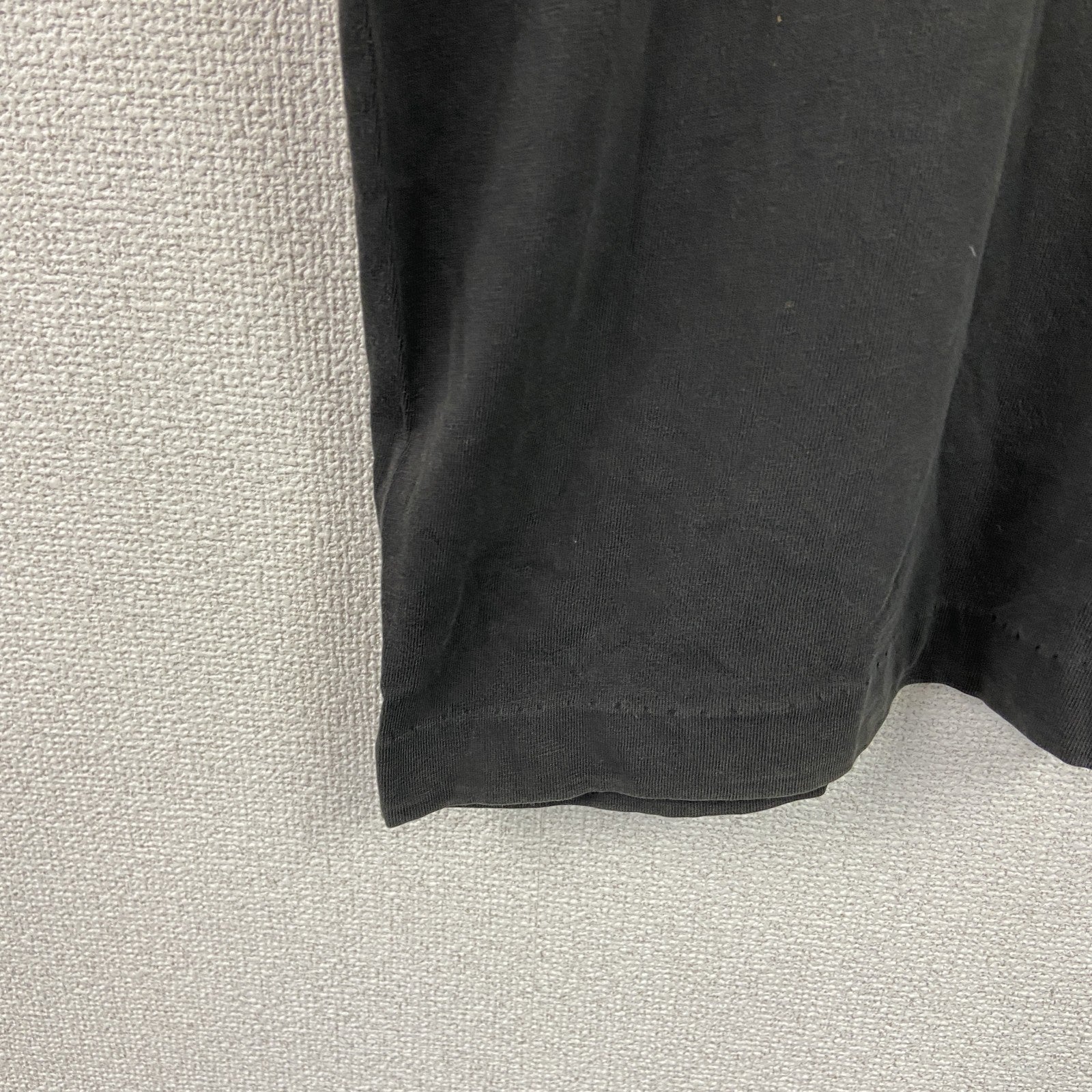 Hanes　ヘインズ　半袖プリントTシャツ　シングルステッチ　黒　ブラック　XLサイズ