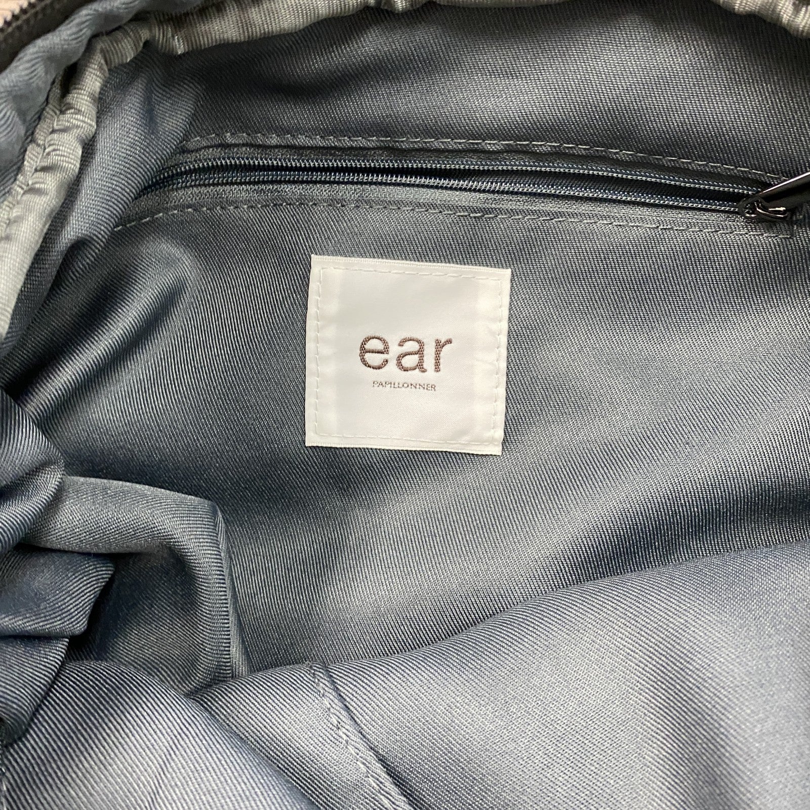 ear PAPILLONNER　イアパピヨネ　リュック/バックパック　ショルダーバッグ　2WAY　黒　ブラック