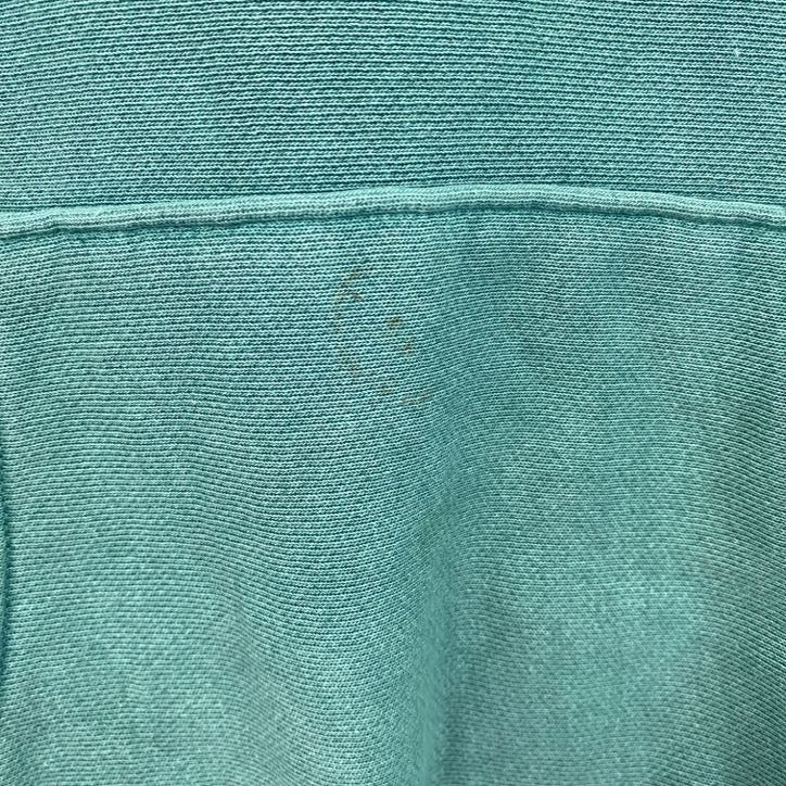 古着 used　Champion　チャンピオン　長袖フード付きパーカー　リバースウィーブ　緑　グリーン　XSサイズ