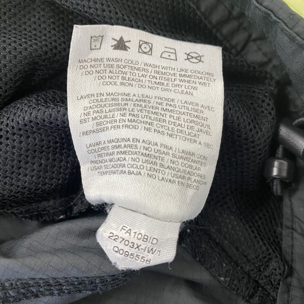 NIKE　ナイキ　プルオーバージャケット　ハーフジップ　両面刺　スウッシュロゴ　黒　XLサイズ