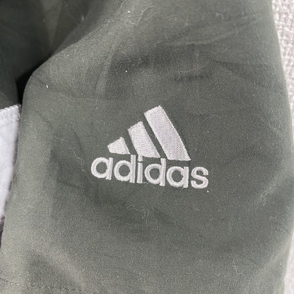 adidas　アディダス　ハーフジップブルゾン/スイングトップ　ハーフジップ　緑　XLサイズ