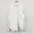 GAP　ギャップ　STANDARD FIT　長袖シャツ　無地　白　ホワイト　Mサイズ