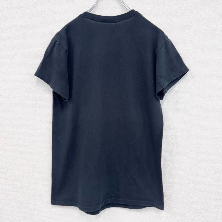 古着 used　僕のヒーローアカデミア　ヒロアカ　半袖アニメプリントTシャツ　クルーネック　黒　ブラック　Sサイズ