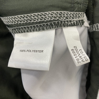 adidas　アディダス　ハーフジップブルゾン/スイングトップ　ハーフジップ　緑　XLサイズ