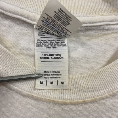 GILDAN　ギルダン　SEX PISTOLS　セックス ピストルズ　半袖バンドTシャツ　ゴッドセイヴザクイーン　白　ホワイト　Mサイズ