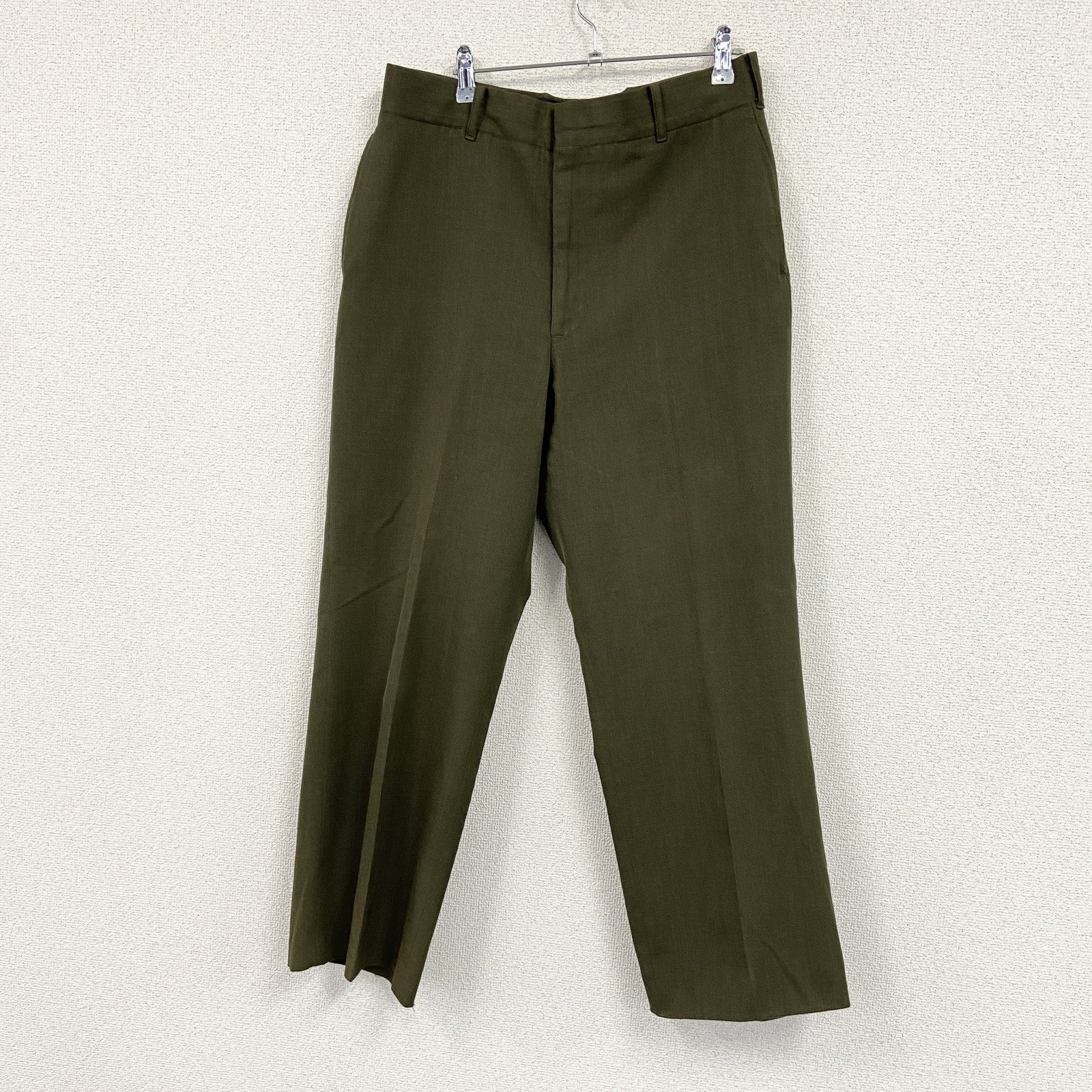 DSCP　ウエスタンパンツ/スラックスパンツ　ジップフライ　茶色　ブラウン　W34サイズ