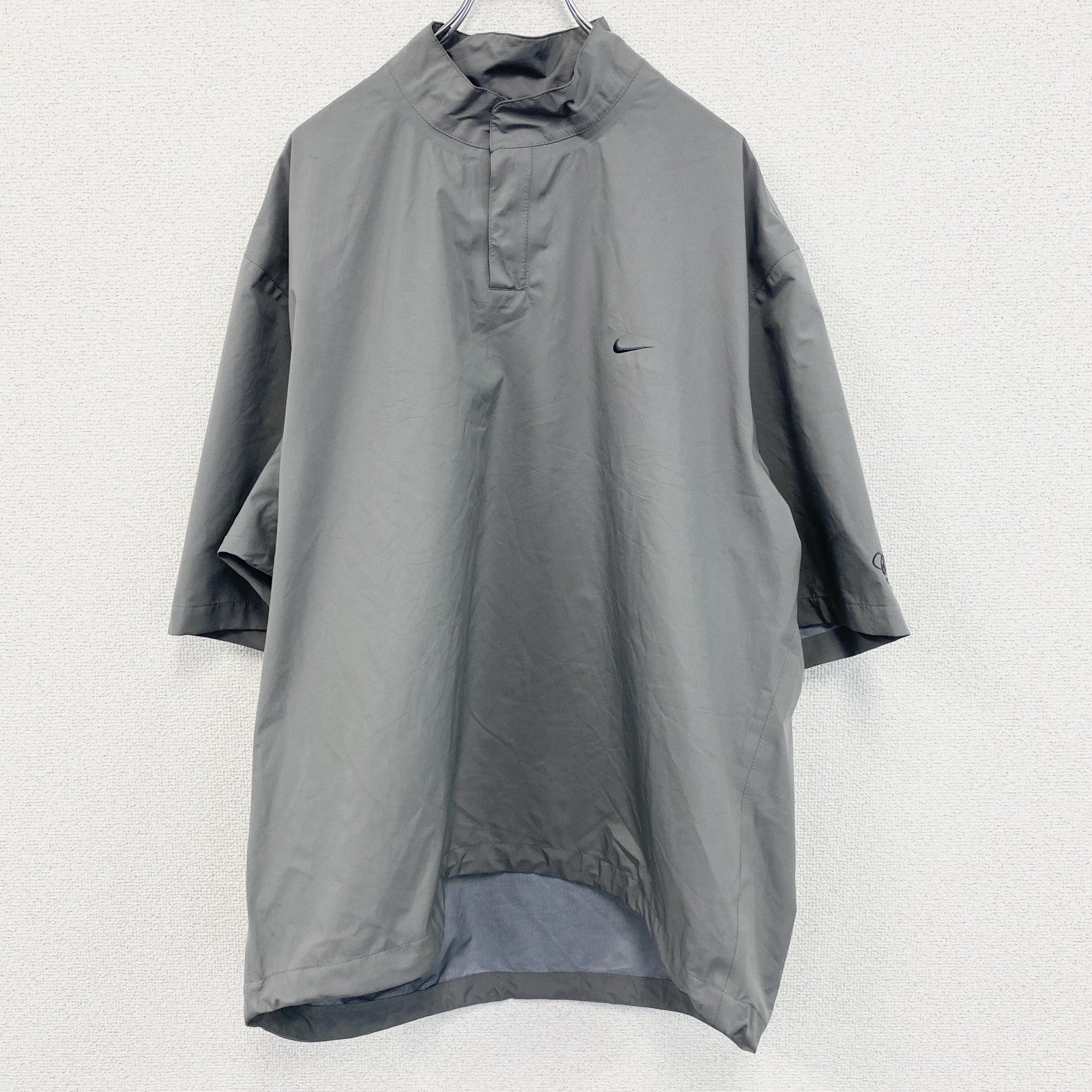 NIKE GOLF　ナイキゴルフ　ハーフジップブルゾン/スイングトップ　グレー　灰色　XLサイズ