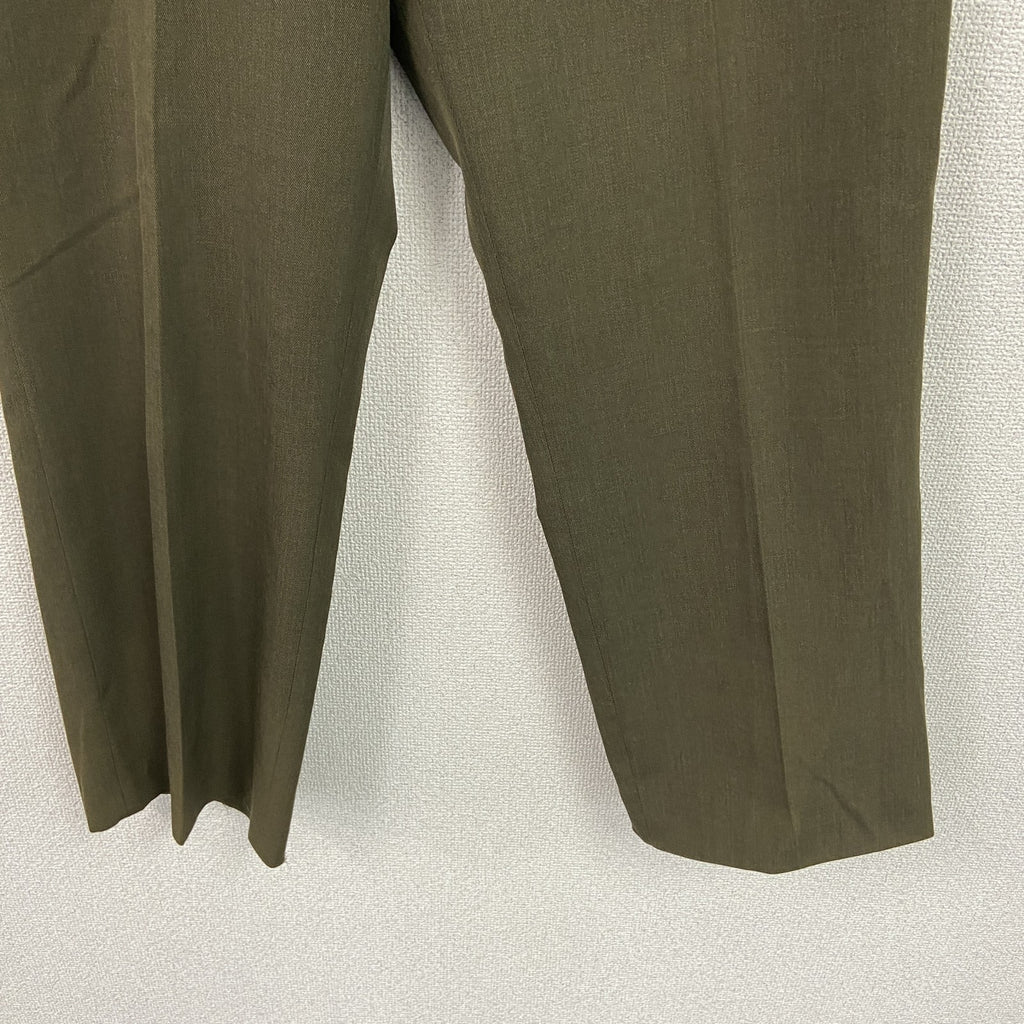 00s　DSCP　米軍　ミリタリーパンツ/スラックスパンツ　ヴィンテージ　ジップフライ　茶色　ブラウン　W34サイズ