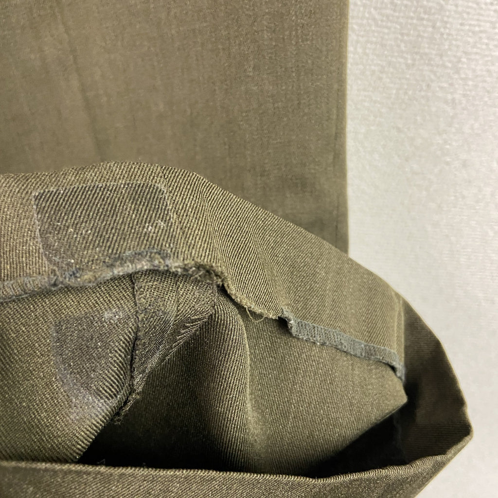 00s　DSCP　米軍　ミリタリーパンツ/スラックスパンツ　ヴィンテージ　ジップフライ　茶色　ブラウン　W34サイズ