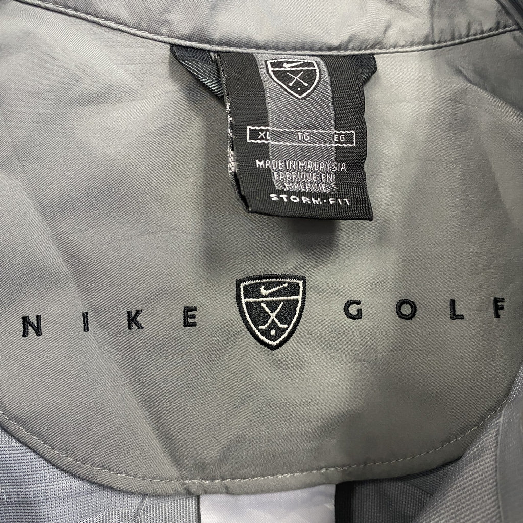 NIKE GOLF　ナイキゴルフ　ハーフジップブルゾン/スイングトップ　グレー　灰色　XLサイズ