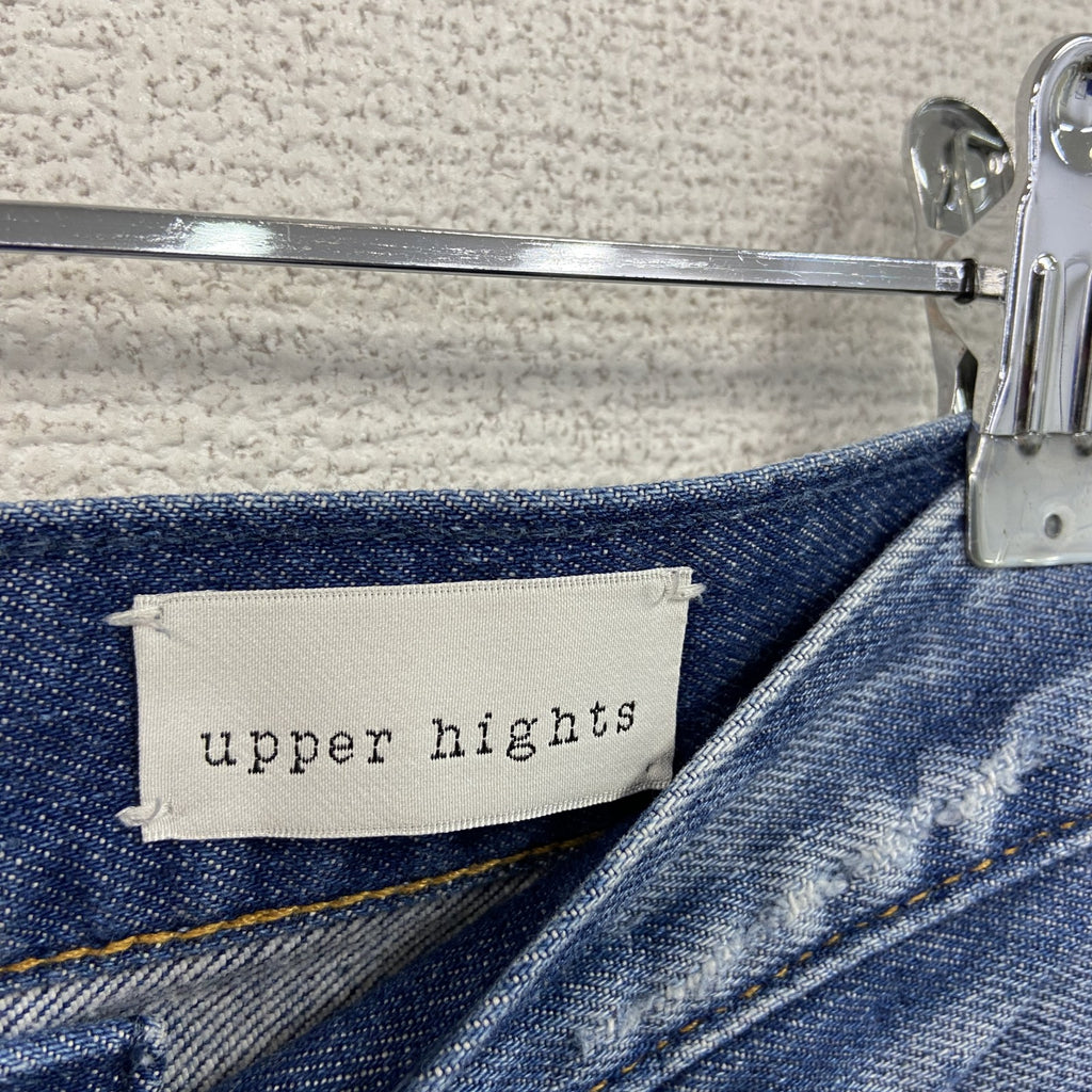 upper hights デニムパンツジーンズ　ボタンフライ　インディゴ　W22サイズ