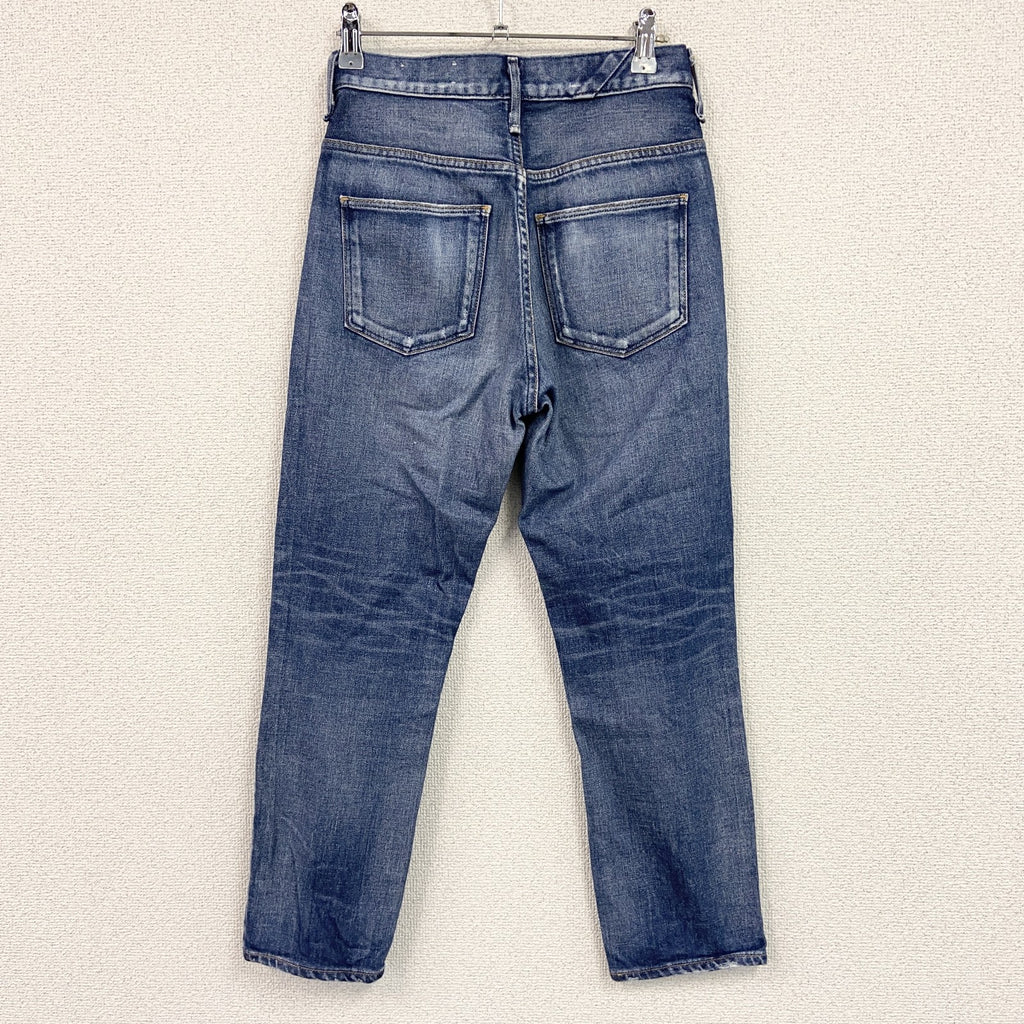 upper hights デニムパンツジーンズ　ボタンフライ　インディゴ　W22サイズ