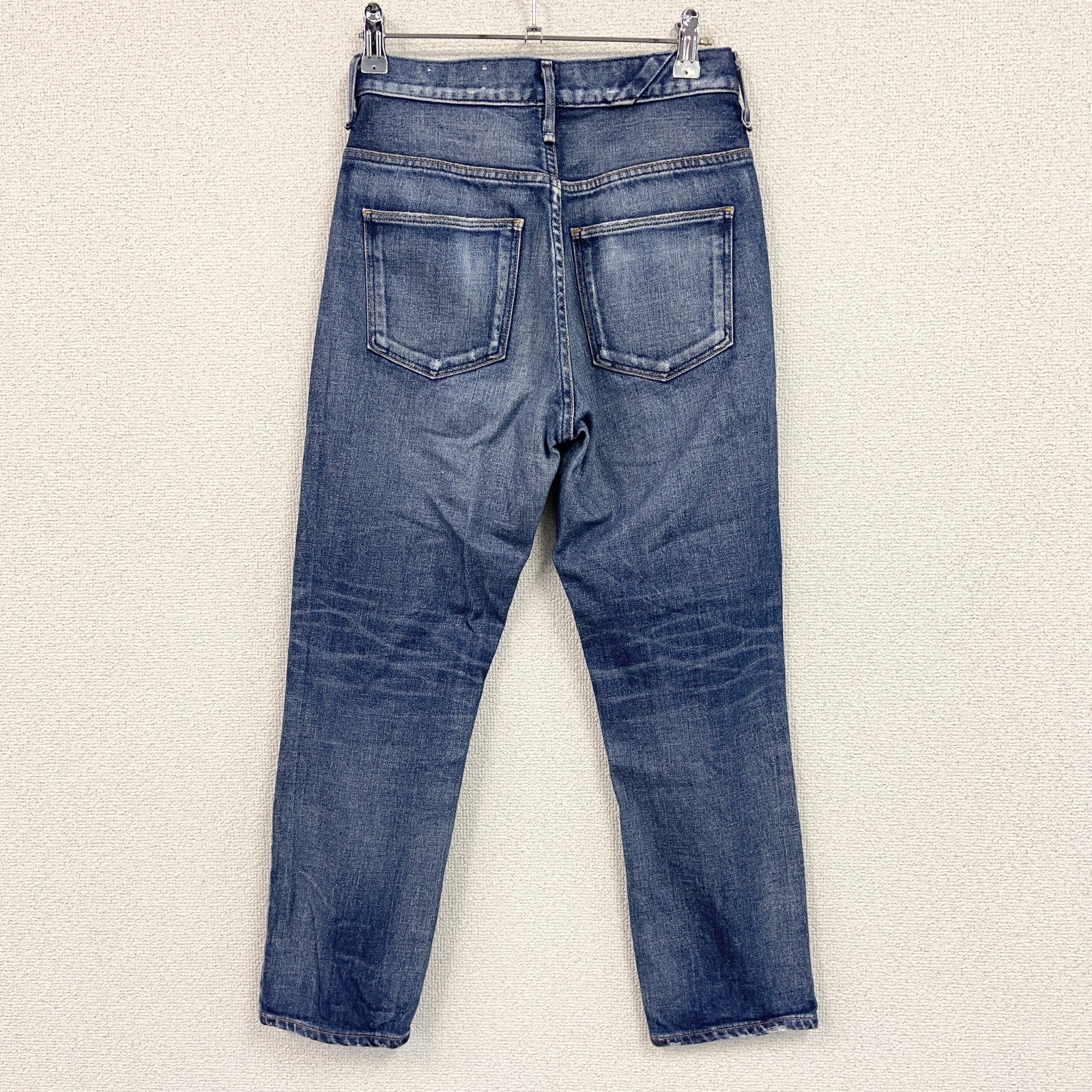 upper hights デニムパンツジーンズ　ボタンフライ　インディゴ　W22サイズ
