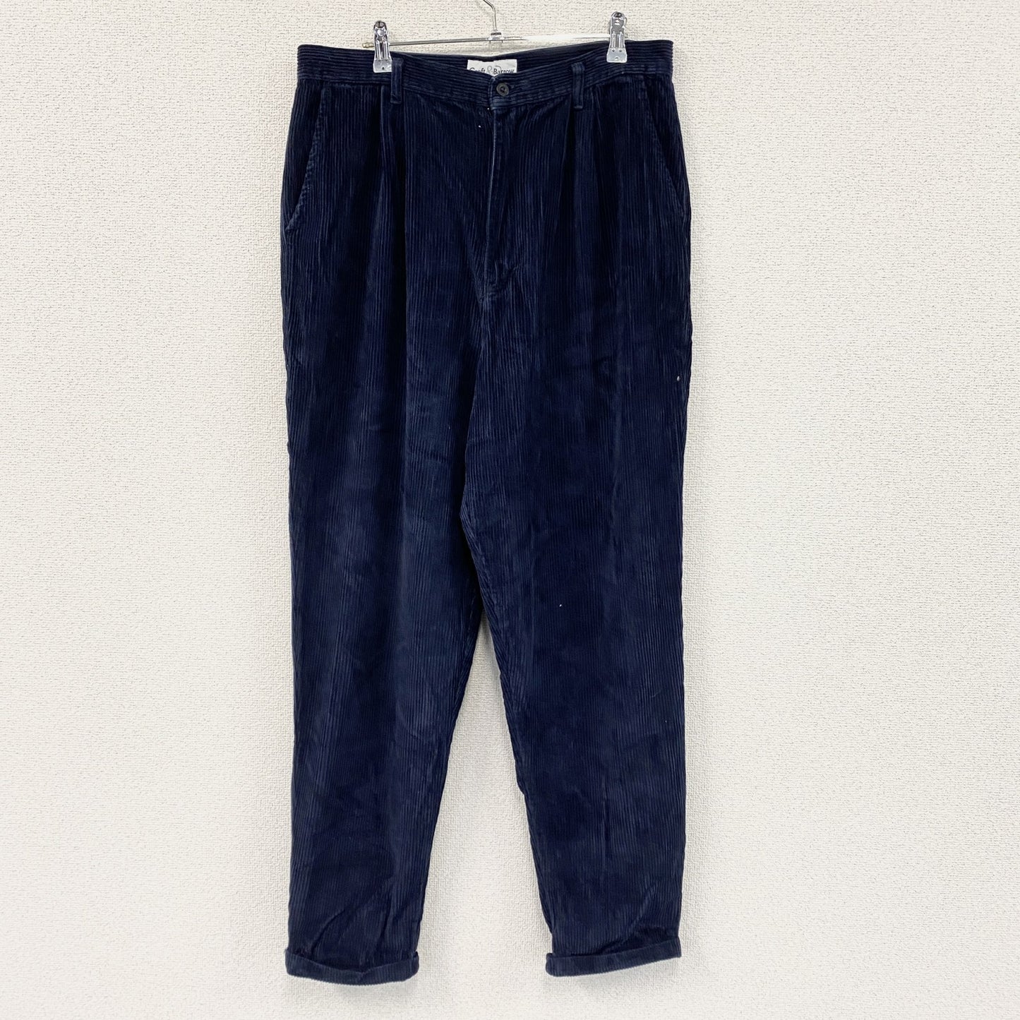 Croft＆Barrow　クラフト＆バロウ　コーデュロイパンツ　紺　ネイビー　16LONGサイズ
