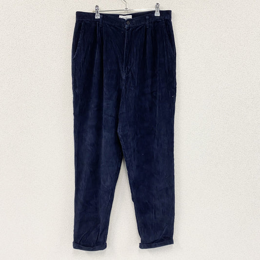 Croft＆Barrow　クラフト＆バロウ　コーデュロイパンツ　紺　ネイビー　16LONGサイズ