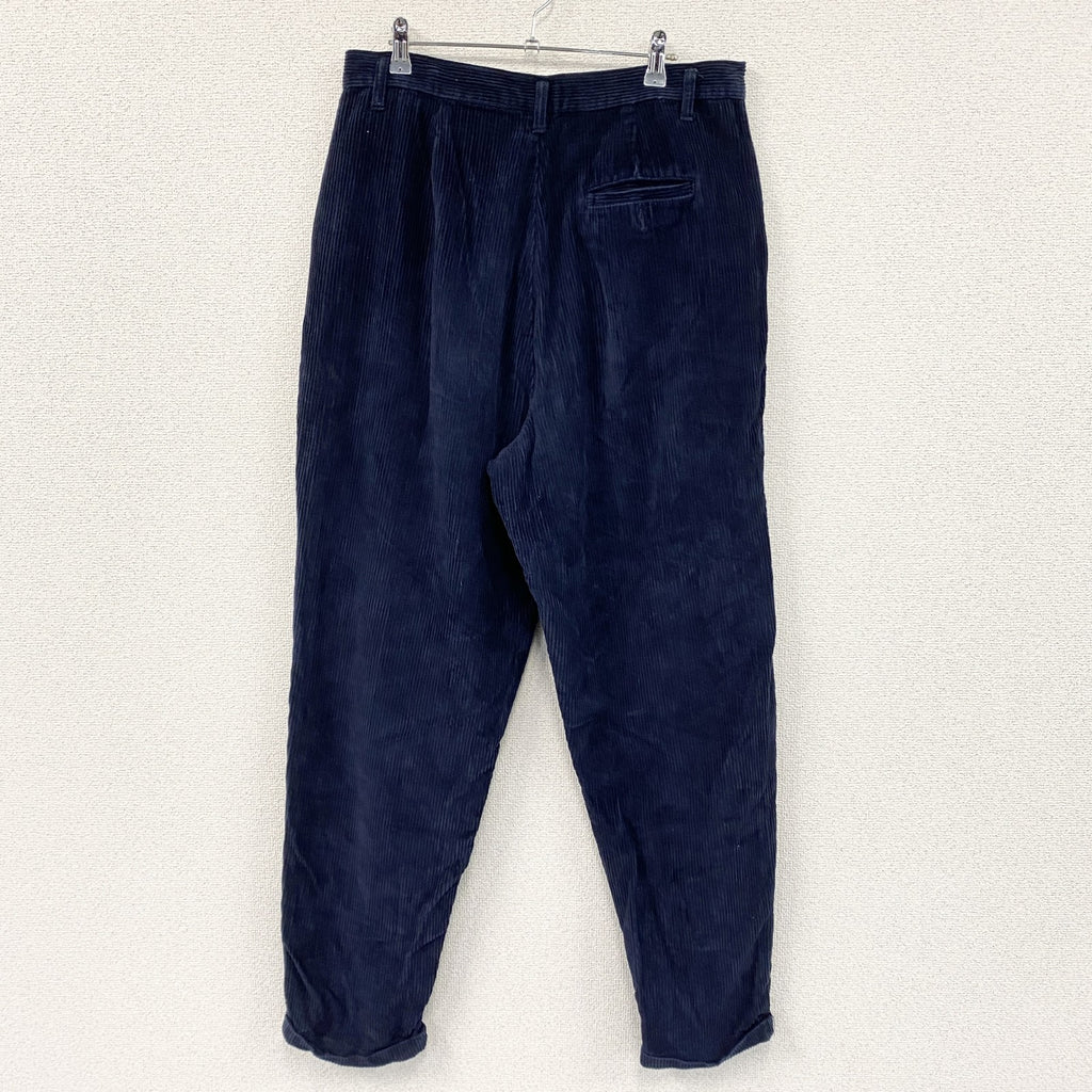 Croft＆Barrow　クラフト＆バロウ　コーデュロイパンツ　紺　ネイビー　16LONGサイズ