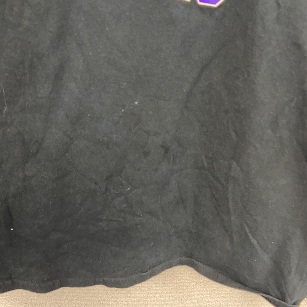 GILDAN　ギルダン　長袖Tシャツ/ロンT　フットボール　ミネソタ州　黒　ブラック　2XLサイズ