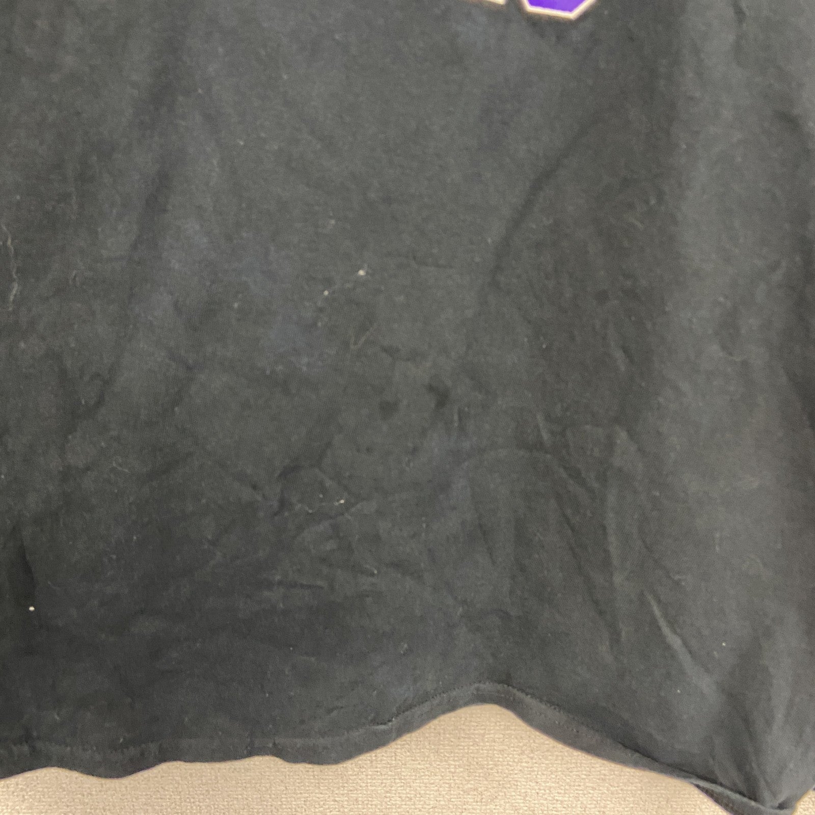 GILDAN　ギルダン　長袖Tシャツ/ロンT　フットボール　ミネソタ州　黒　ブラック　2XLサイズ