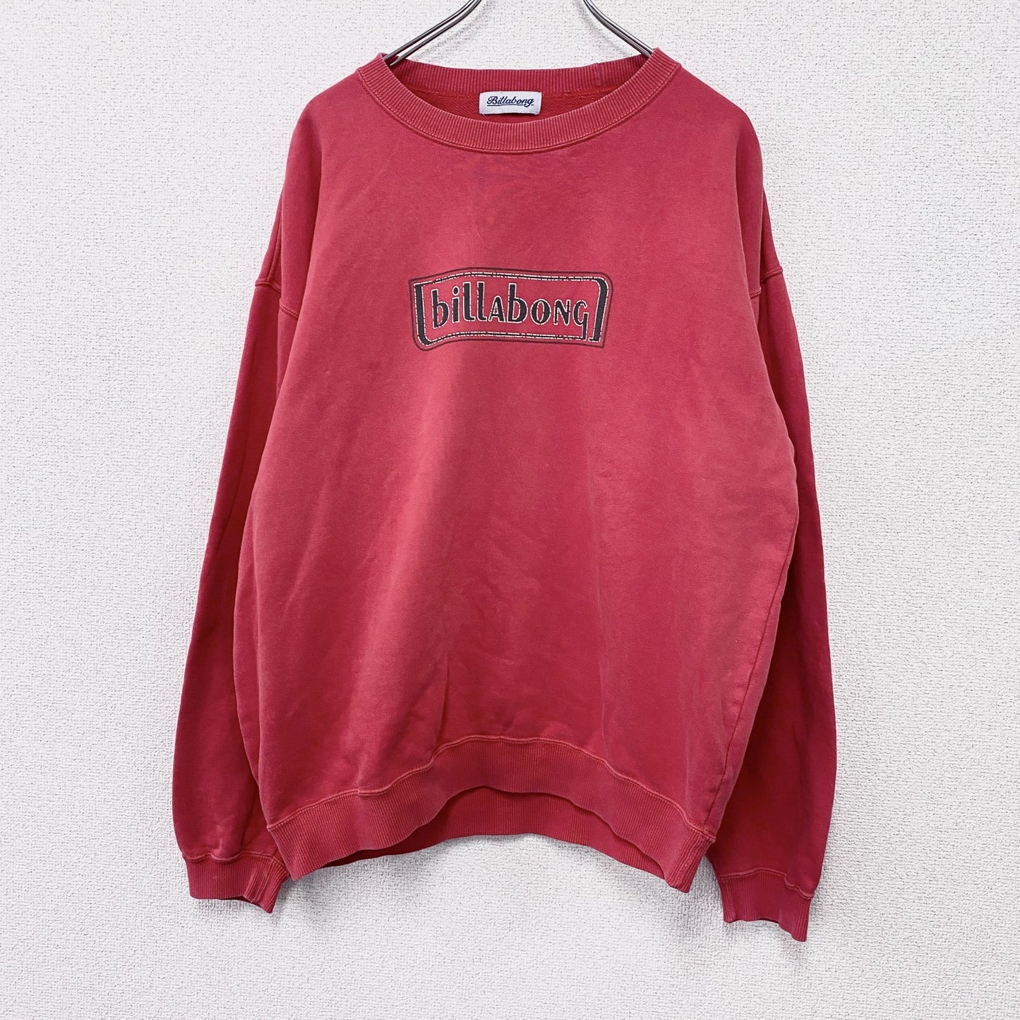 Billabong　ビラボン　スウェット/トレーナー　赤　レッド