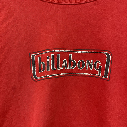 Billabong　ビラボン　スウェット/トレーナー　赤　レッド