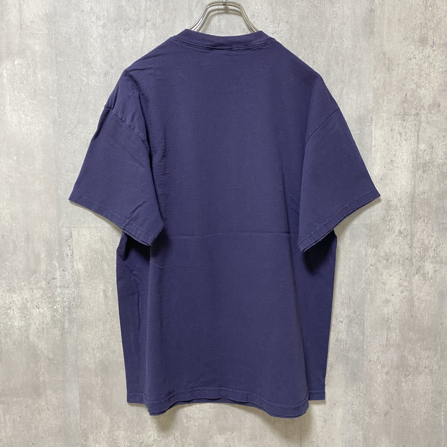 古着 used　2005　Disney　ディズニー　ヴィンテージ　キャラクター　半袖プリントTシャツ　ネイビー　紺　クルーネック