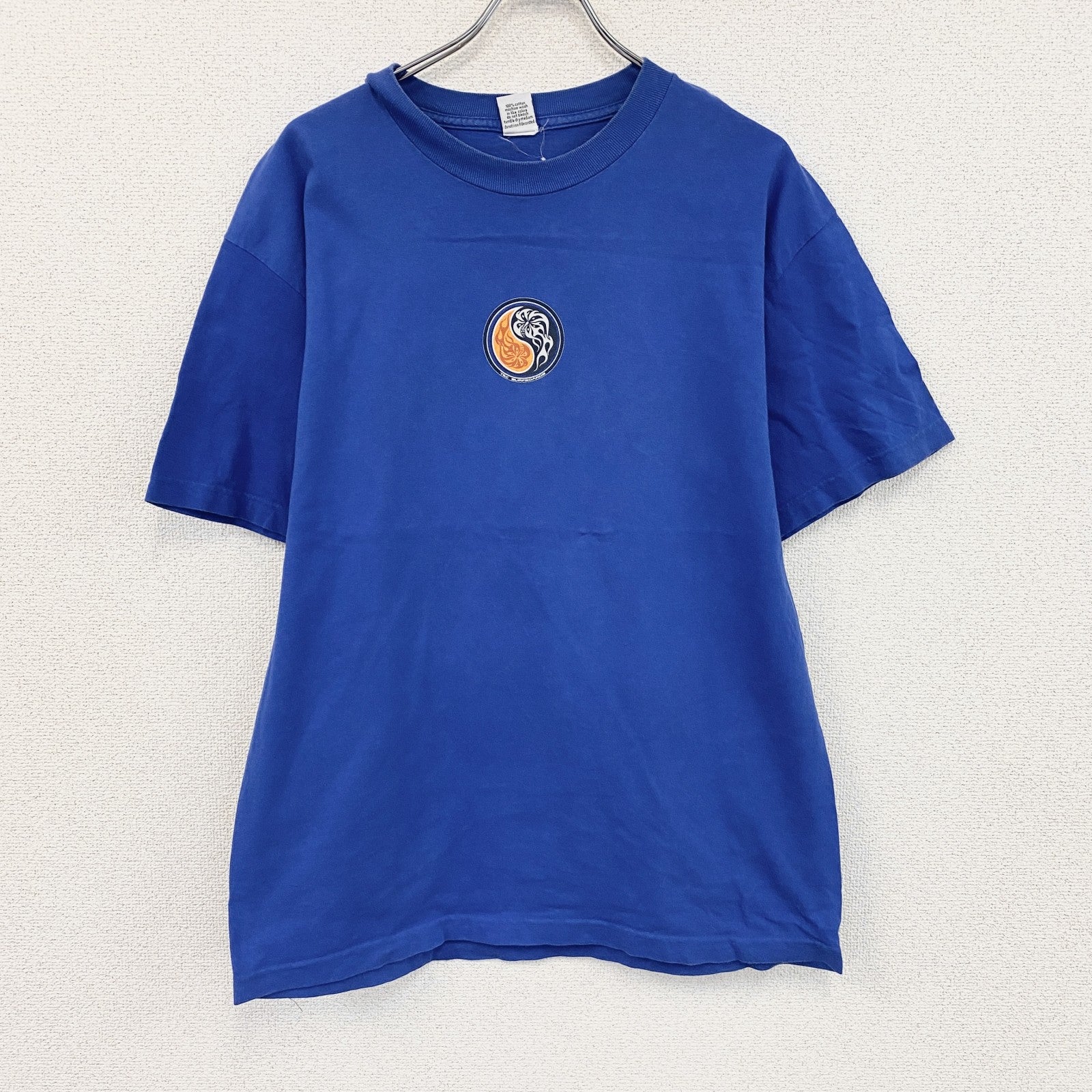 00s　T＆C Surf Designs　タウン＆カントリー　半袖プリントTシャツ　ヴィンテージ　ブルー　Lサイズ