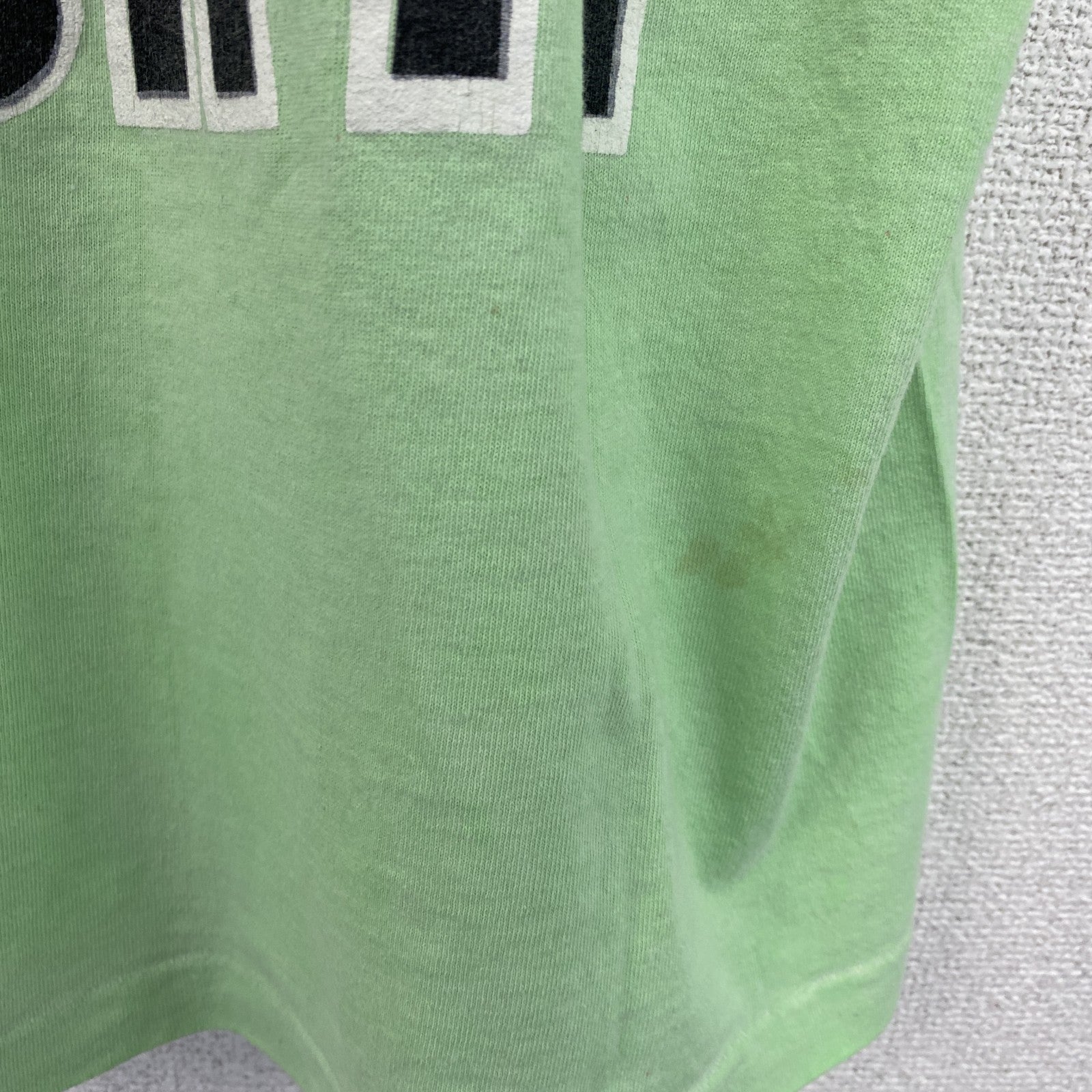 ～90s　FURUIT OF THE LOOM　フルーツオブザ ルーム　半袖Tシャツ　黄緑　グリーン　XLサイズ
