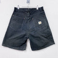 Carhartt　カーハート　ダックショーツ　ブラックデニムハーフパンツ/ショートパンツ　ブラック　W86サイズ　