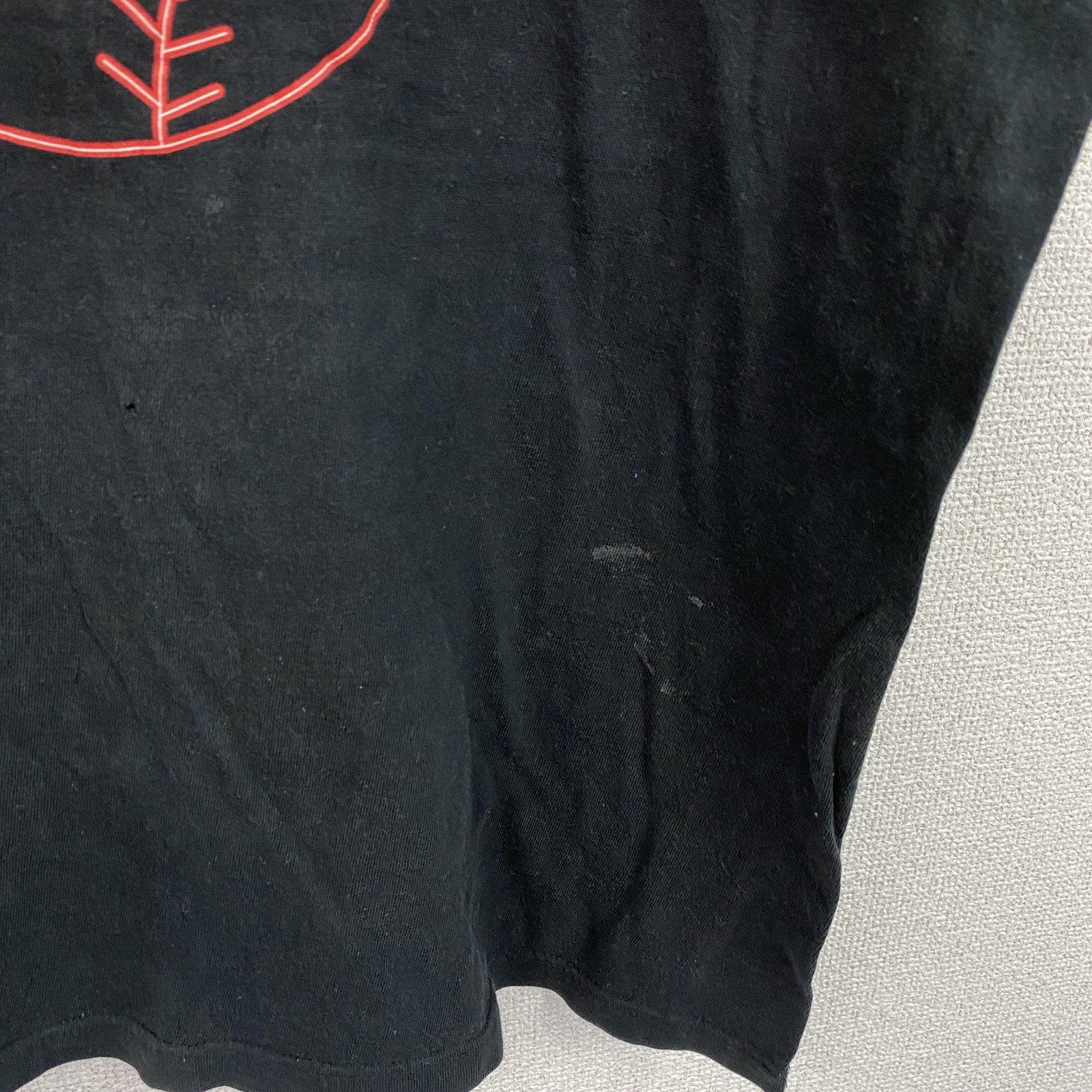 00s　読売ジャイアンツ　2002年優勝記念Tシャツ　半袖プリントスポーツTシャツ　ヴィンテージ　黒　ブラック