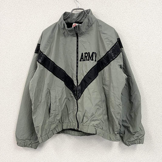 U.S.ARMY　トレーニングジャケット　フルジップジャケット　ミリタリー　カーキ