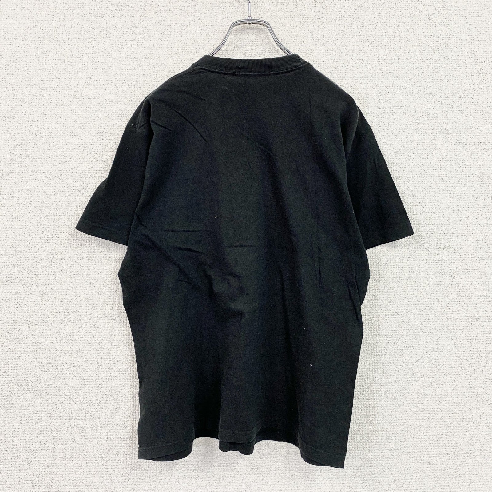 00s　読売ジャイアンツ　2002年優勝記念Tシャツ　半袖プリントスポーツTシャツ　ヴィンテージ　黒　ブラック