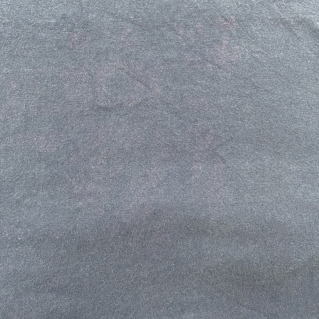 古着 used　90s　adidas　アディダス　半袖カレッジプリントTシャツ　OLD DOMINION　ネイビー　Sサイズ