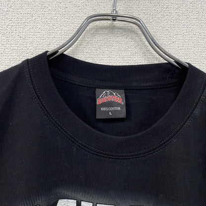 ROCK@TEES　EMINEM　エミネム　半袖プリントTシャツ　黒　ブラック　Lサイズ