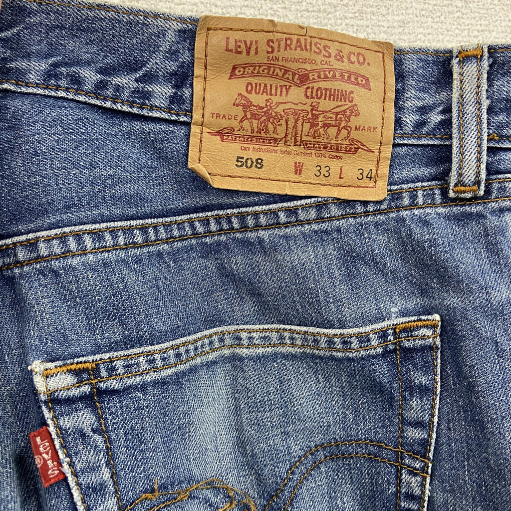 Levi's　リーバイス　デニムパンツジーンズ　ジップフライ　インディゴ　W33サイズ