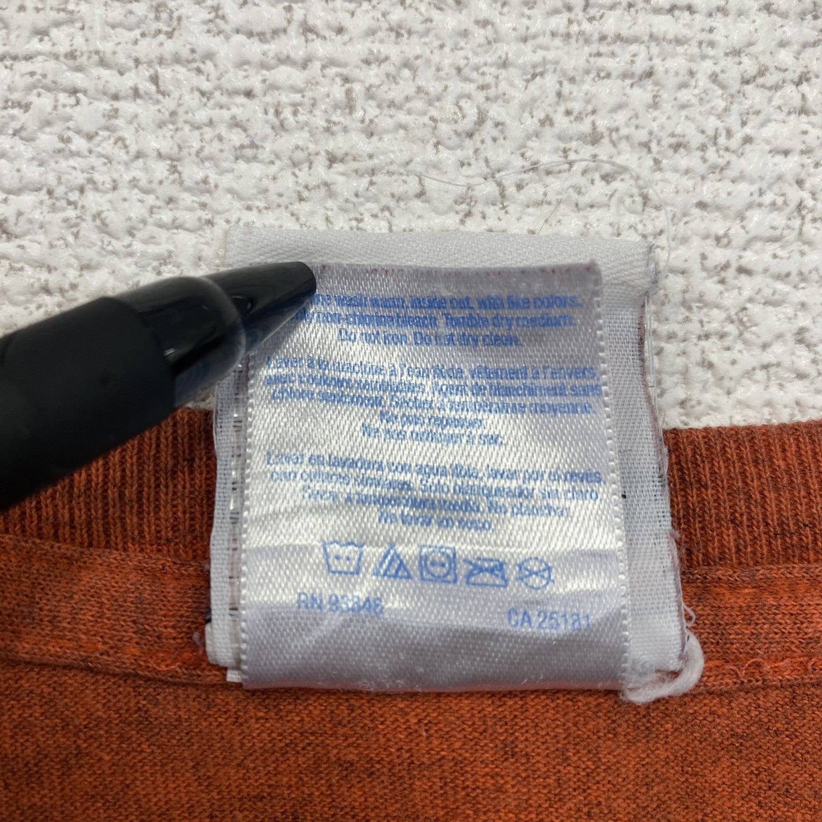 HARLEY DAVIDSON　ハーレーダビッドソン　半袖プリントTシャツ　オレンジ　XLサイズ
