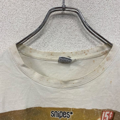 Snipes　#McFamily　マクドナルド　半袖プリントTシャツ　企業T　ユーロ　白　ホワイト　Lサイズ