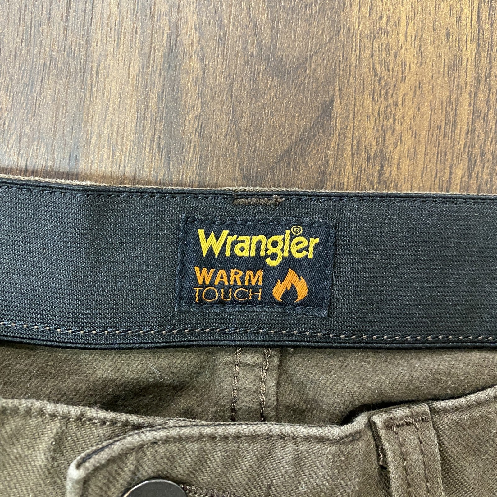 Wrangler　ラングラー　デニムパンツ/ジーンズ　ジップフライ　茶色　ブラウン　XLサイズ