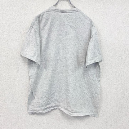 90s　Center Cut　半袖プリントTシャツ　シングルステッチ　ヴィンテージ　グレー　XLサイズ