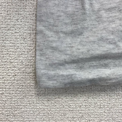 90s　Center Cut　半袖プリントTシャツ　シングルステッチ　ヴィンテージ　グレー　XLサイズ