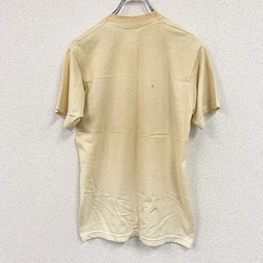 FRUIT OF THE LOOM　フルーツオブザルーム　半袖プリントTシャツ　黄色　ライトイエロー　Sサイズ