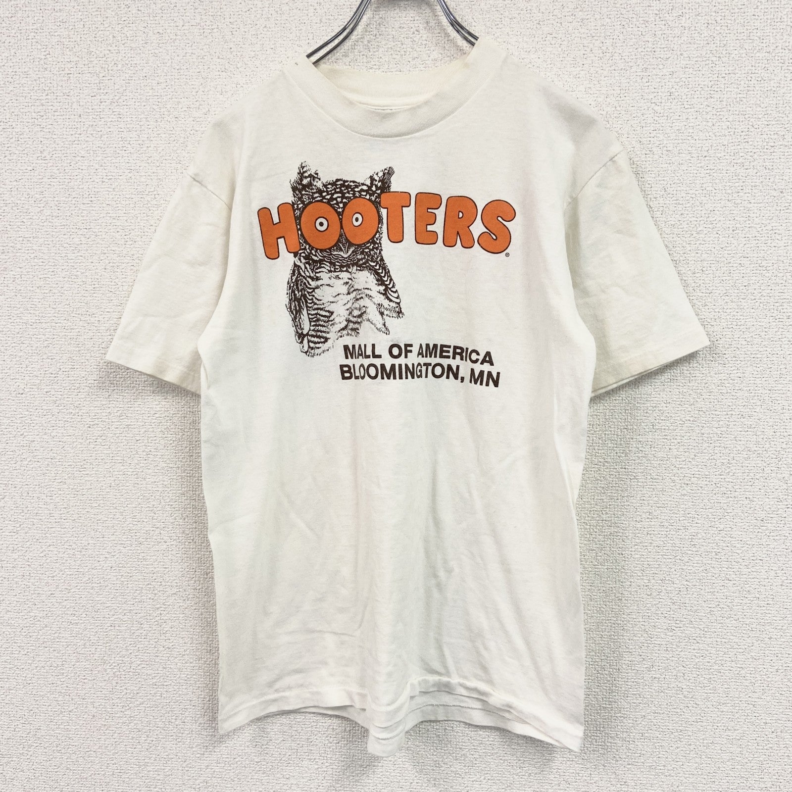 FRUIT OF THE LOOM　フルーツオブザルーム　半袖プリントTシャツ　白　ホワイト　Mサイズ