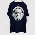 STAR WARS＆BERSHKA MEX 42　スターウォーズ　半袖プリントTシャツ　キャラクターT　黒　ブラック　XLサイズ