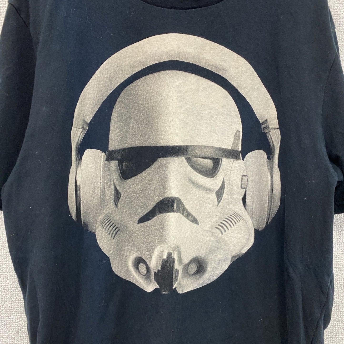 STAR WARS＆BERSHKA MEX 42　スターウォーズ　半袖プリントTシャツ　キャラクターT　黒　ブラック　XLサイズ