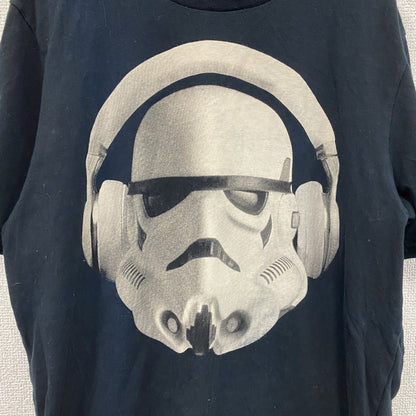 STAR WARS＆BERSHKA MEX 42　スターウォーズ　半袖プリントTシャツ　キャラクターT　黒　ブラック　XLサイズ