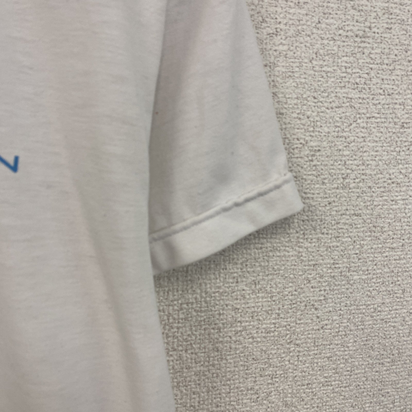 90s　adidas　アディダス　半袖プリントTシャツ　ヴィンテージ　デサント期　白　ホワイト　Sサイズ