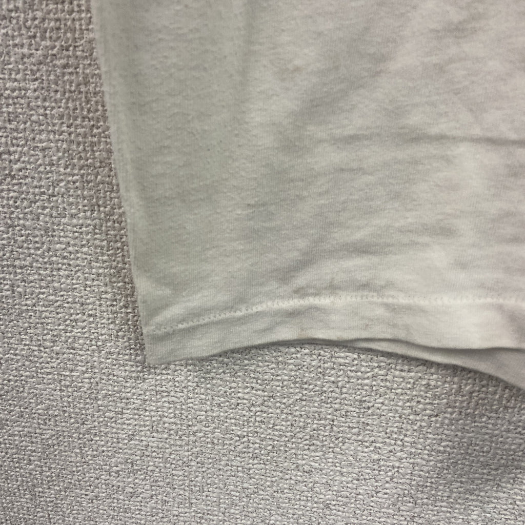 FRUIT OF THE LOOM　フルーツオブザルーム　半袖プリントTシャツ　白　ホワイト　Mサイズ