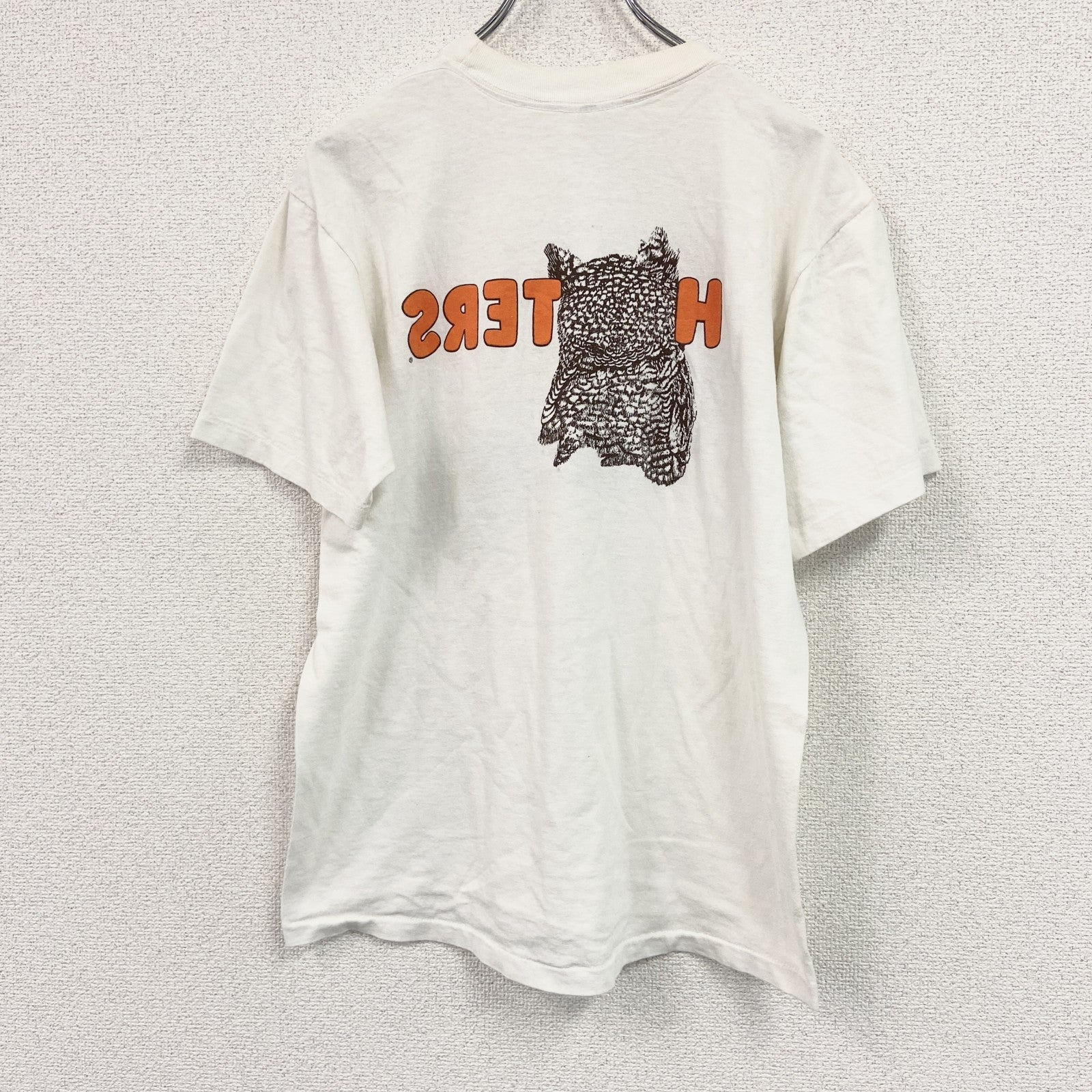 FRUIT OF THE LOOM　フルーツオブザルーム　半袖プリントTシャツ　白　ホワイト　Mサイズ